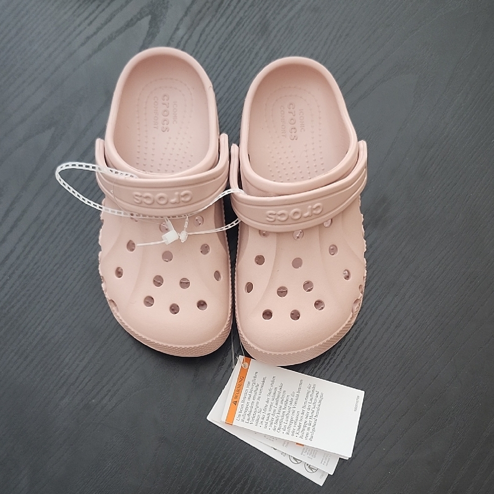 CROCS Kids Light Pink Water Shoes